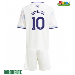 Aston Villa Emiliano Buendia #10 Tredjeställ Barn 2025-26 Kortärmad (+ Korta byxor)